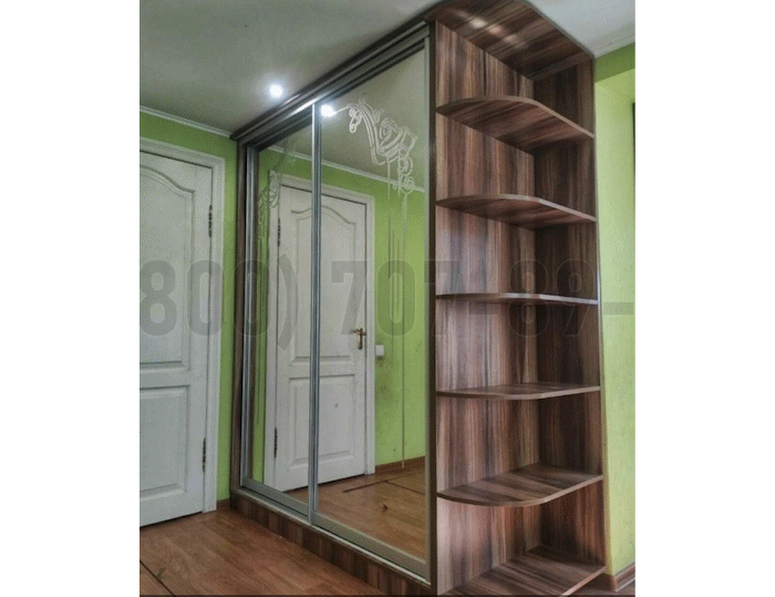 Шкаф с пескоструйным рисунком в Шатуре